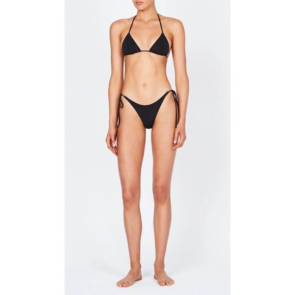 Triangl Swimwear Black Bikini - Picture 2 of 7